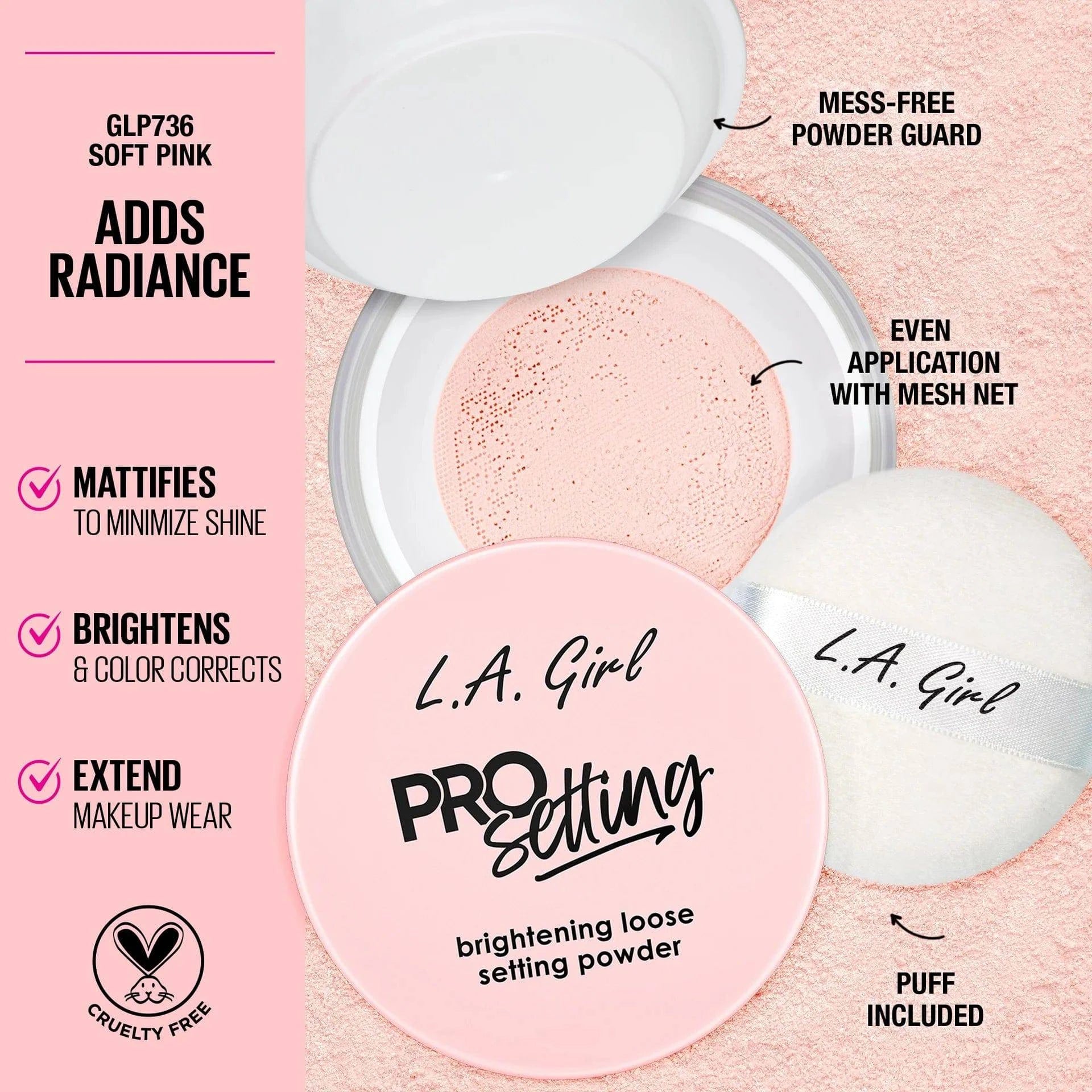 Pro Setting Brightening Loose Setting Powder - Daría