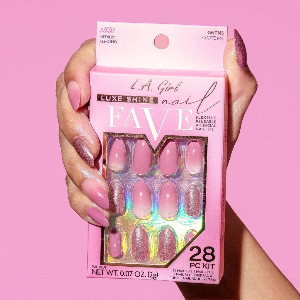 LUXE SHINE FAVE NAIL TIPS - EXCITE ME - Daría
