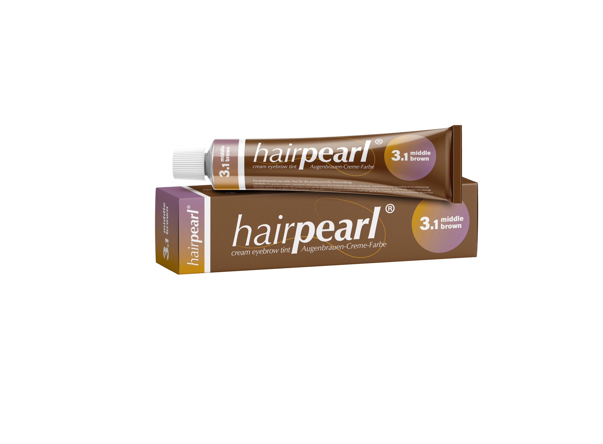hairpearl augabrúna litur brúnn - Daría