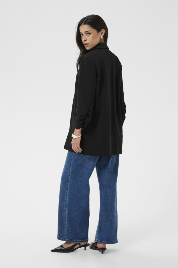 Phoebe blazer 3/4 ermar svartur