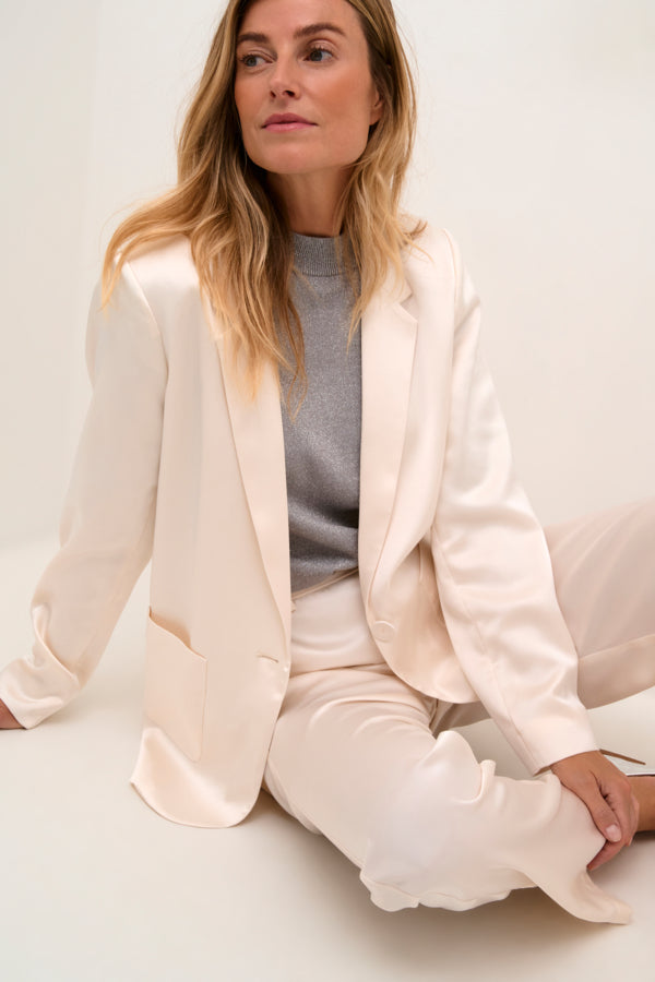 cocamia satin blazer - Daría