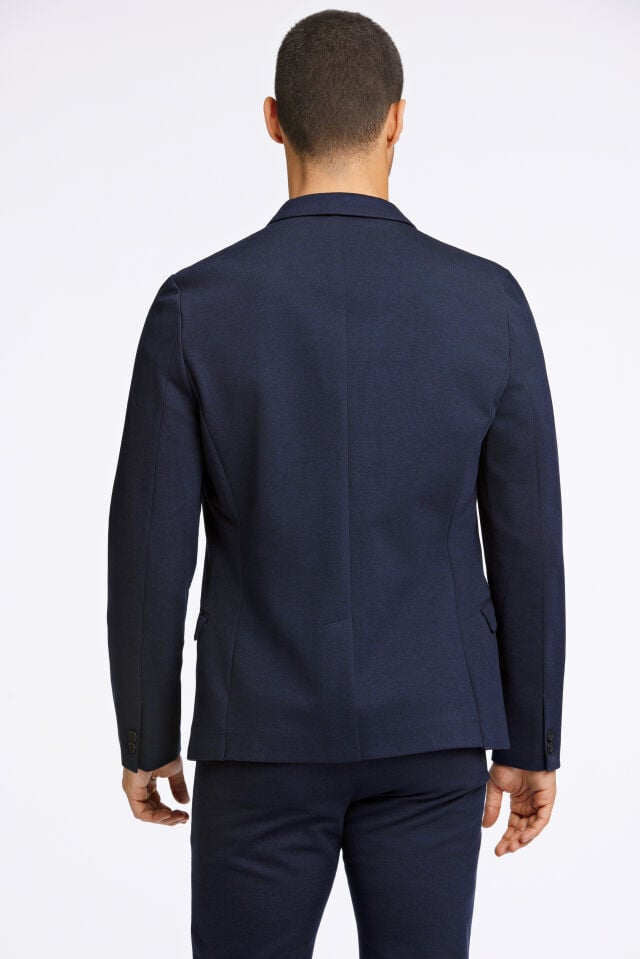 Superflex knitted blazer blár