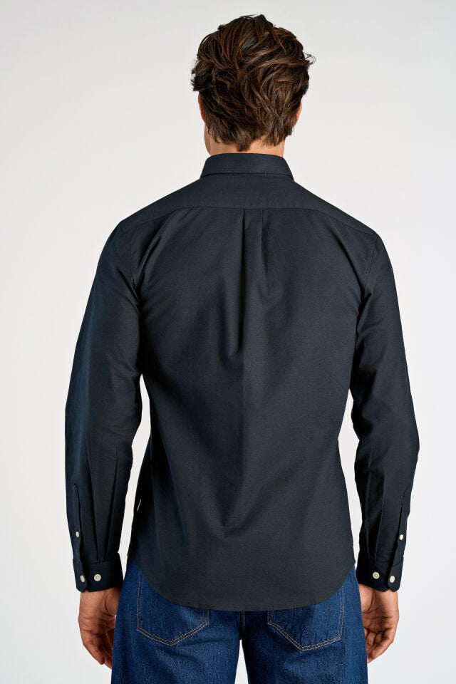 Oxford superflex shirt L/S svört