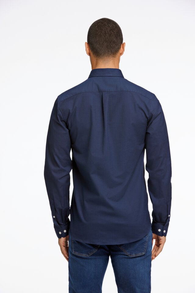 Oxford superflex shirt L/S BLÁ