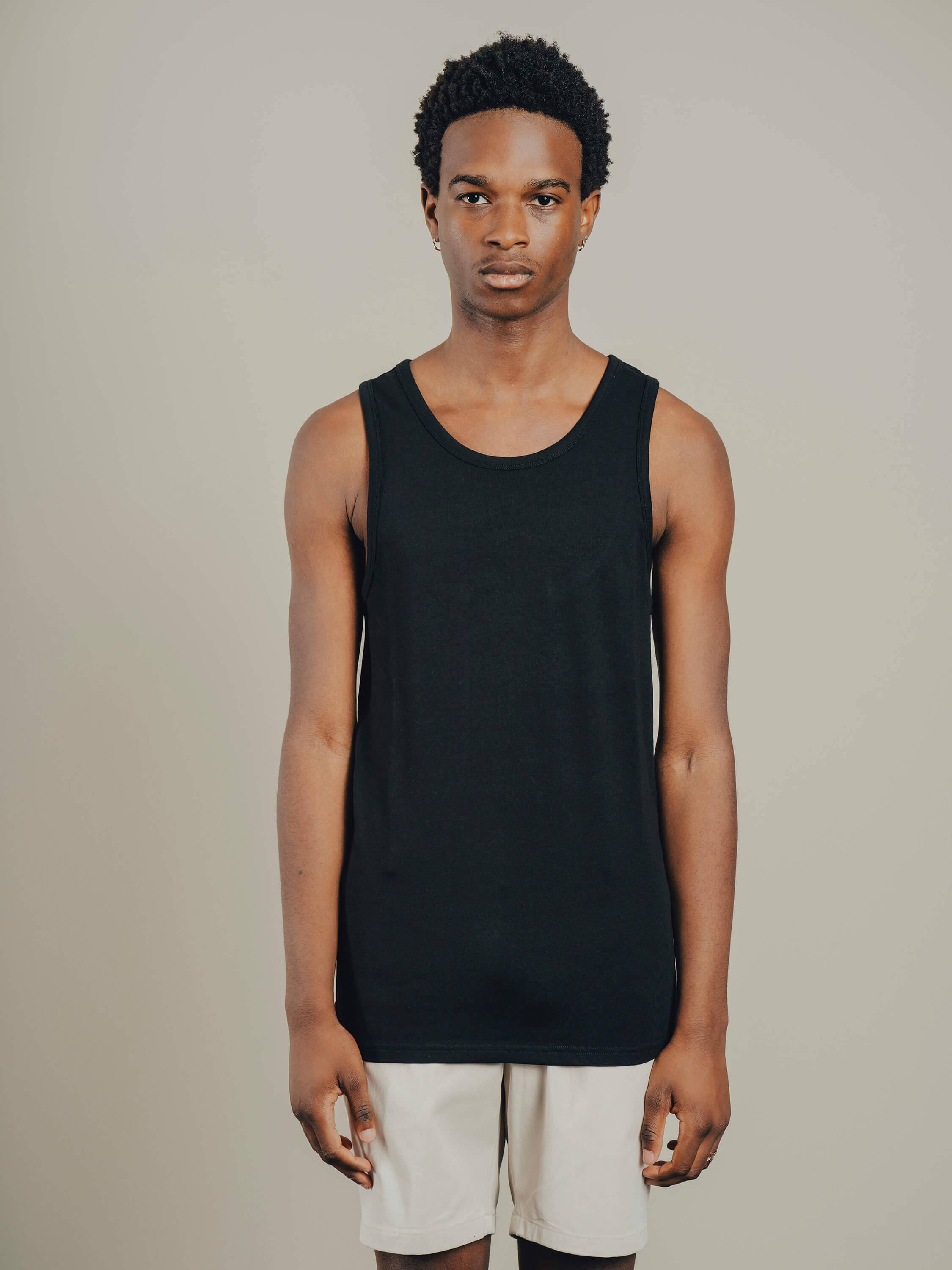 Sanford hlýrabolur - svartur - Daría