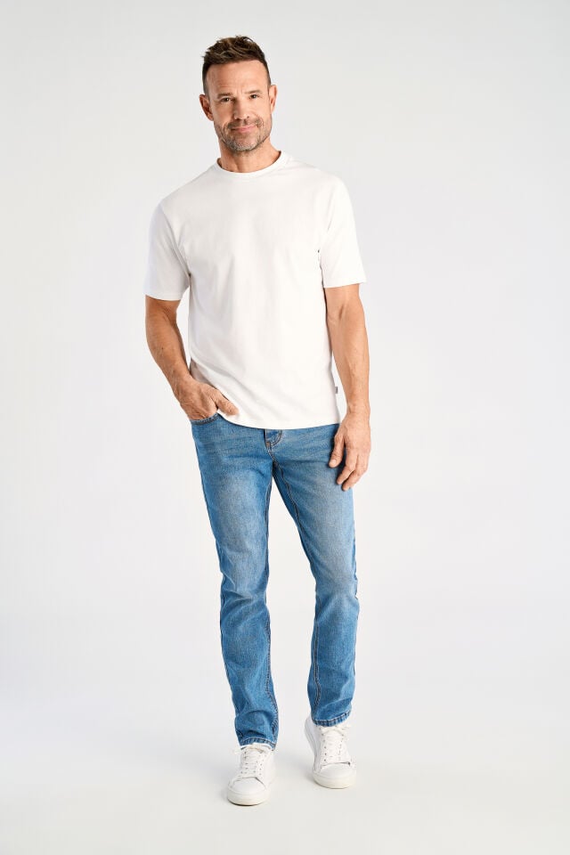 Superflex gallabuxur ljósar