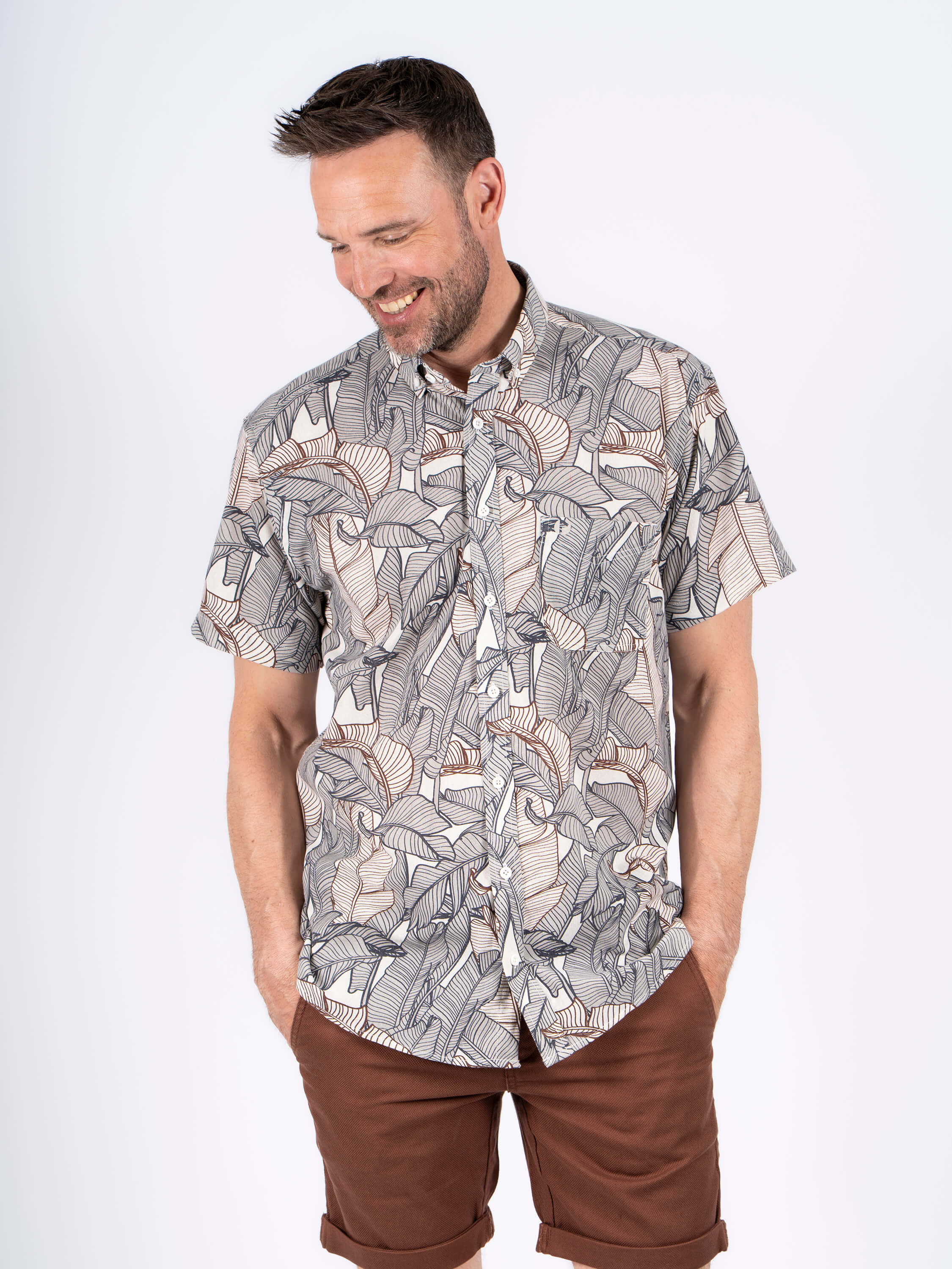 Robin stuttermaskyrta - Sand - Daría