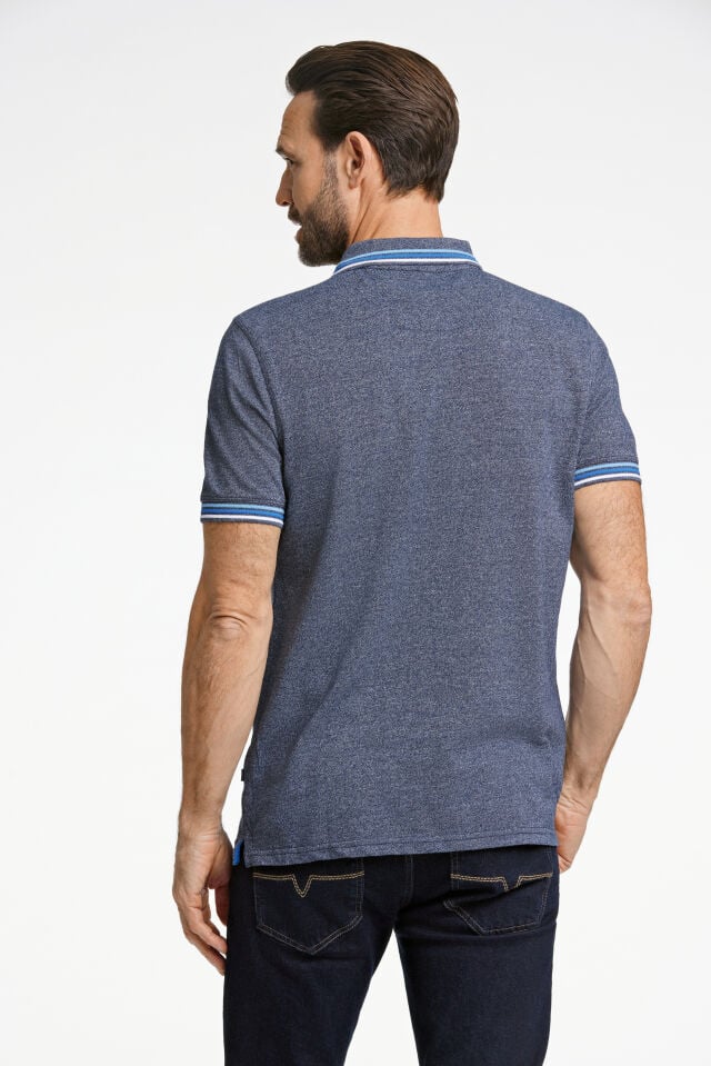 Bison polo bolur blár