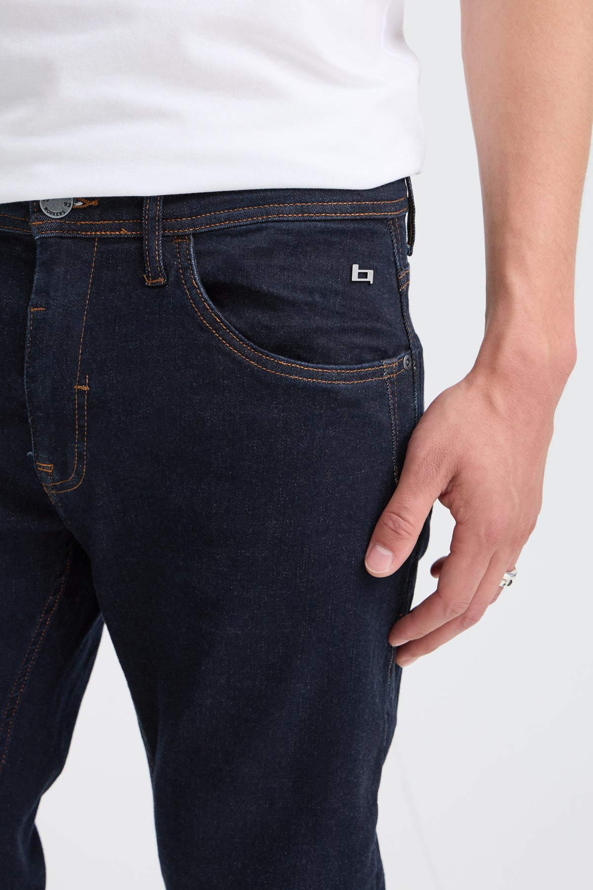Blend Gallabuxur Twister unwashed blue