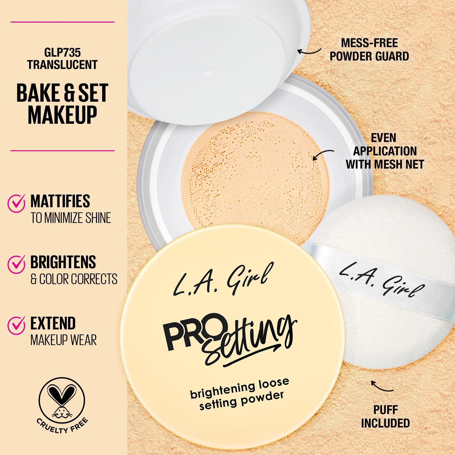 Pro Setting Brightening Loose Setting Powder