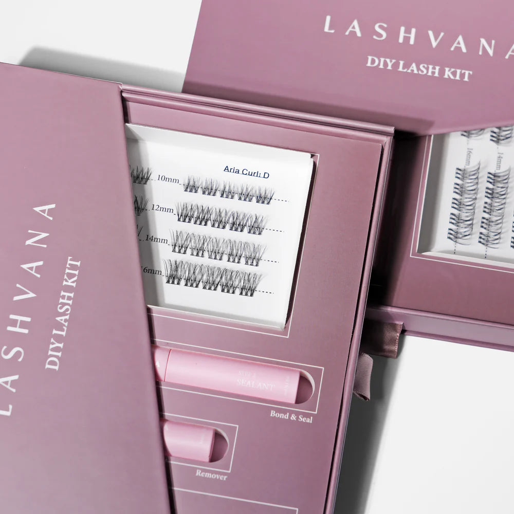 Lashvana augnhára starter kit (Aria D curl)