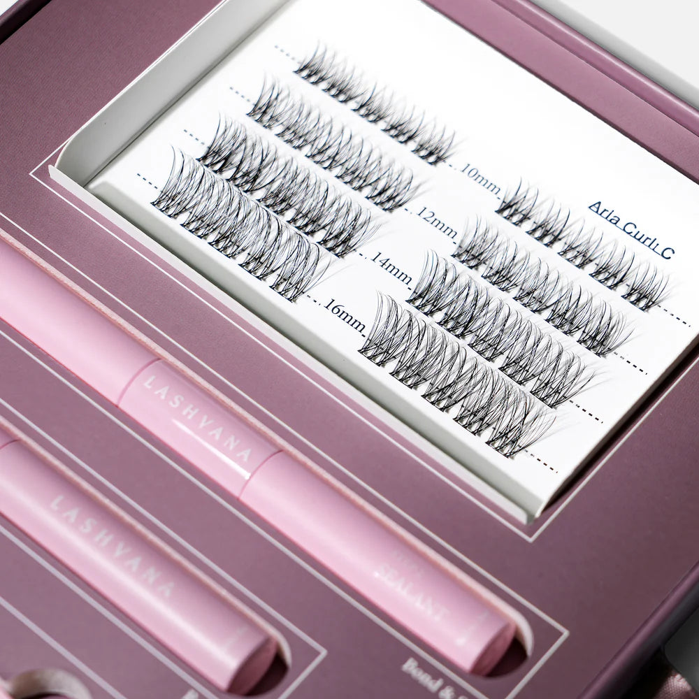 Lashvana augnhára starter kit (Aria D curl)