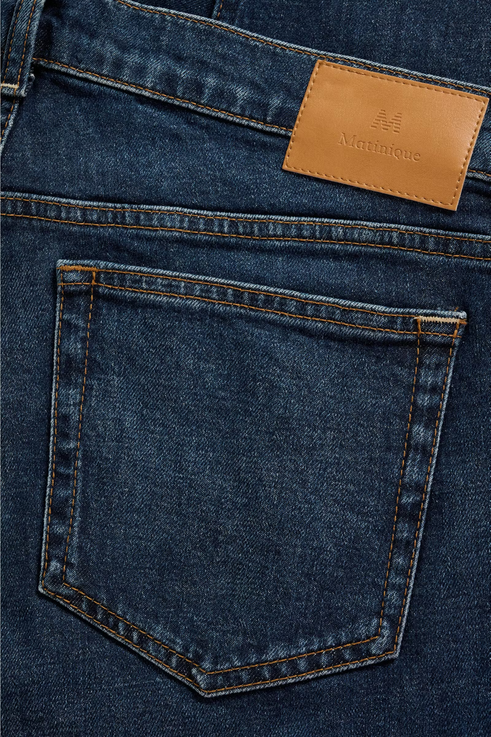 Matinique Jake Heritage gallabuxur - dökkbláar - Daría