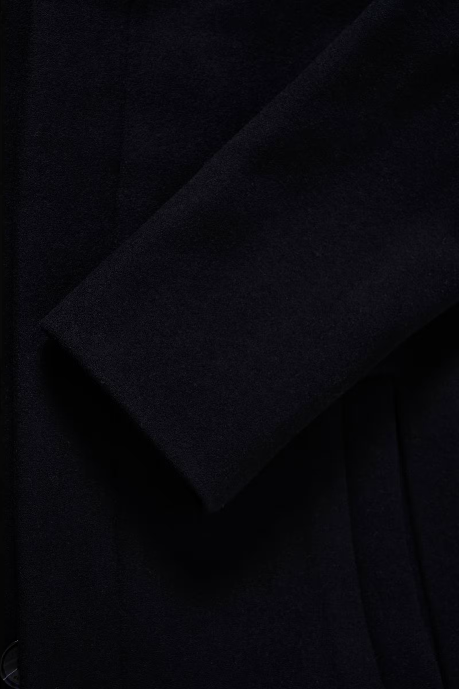 Matinique Harvey stuttur Ullarfrakki - Navy blár