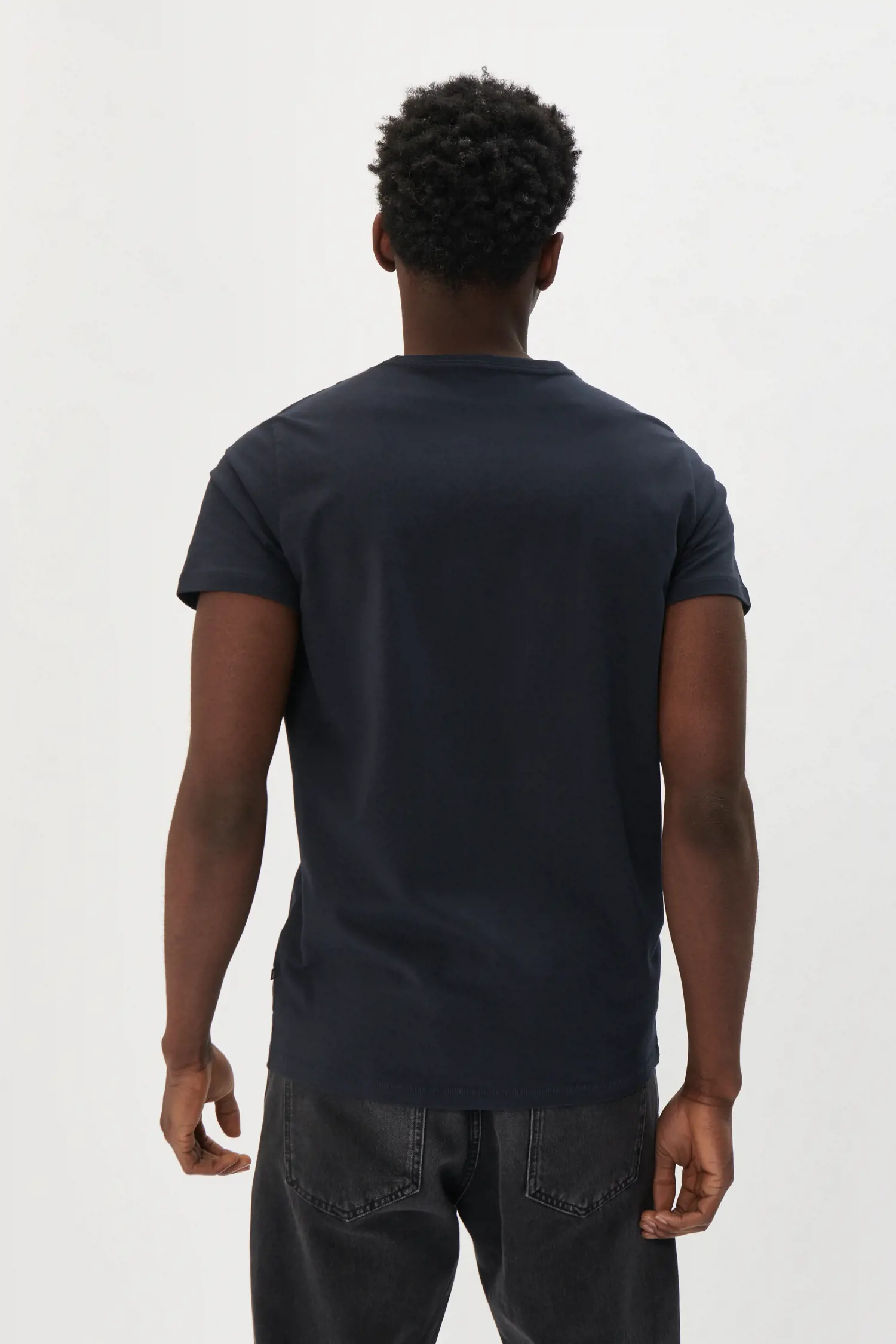 Matinique Jermalink stuttermabolur - Dark Navy - Daría