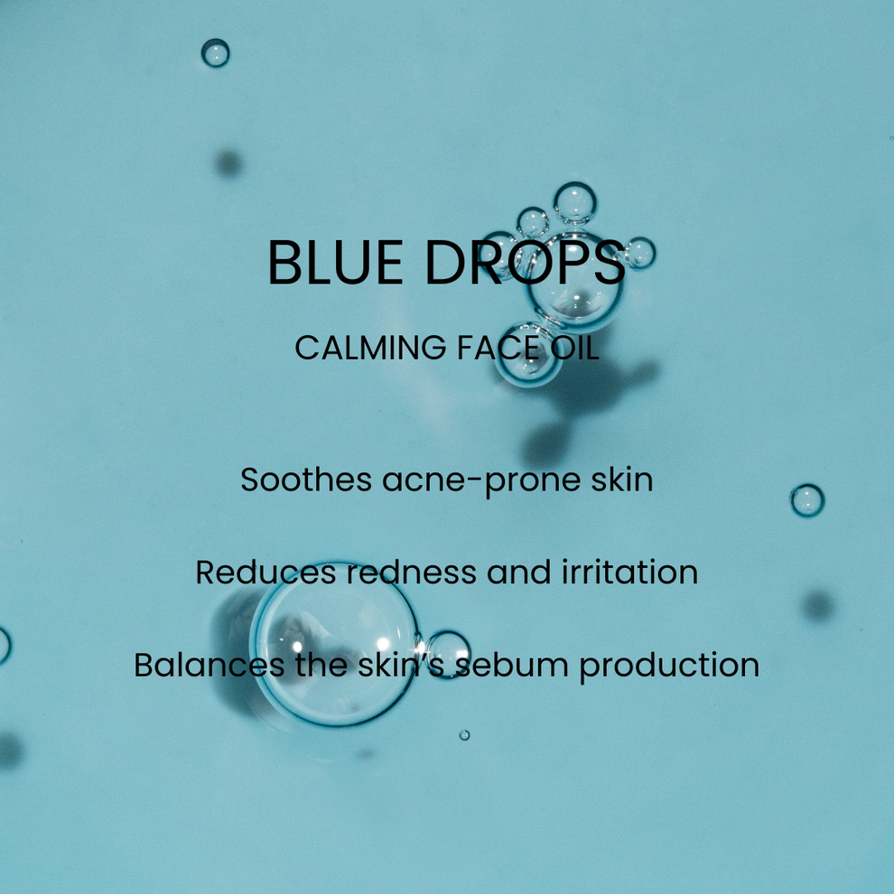BLUE DROPS - Calming face oil - Daría