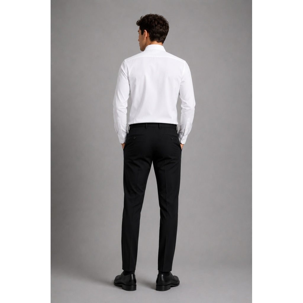 Emil stretch shirt - Hvít