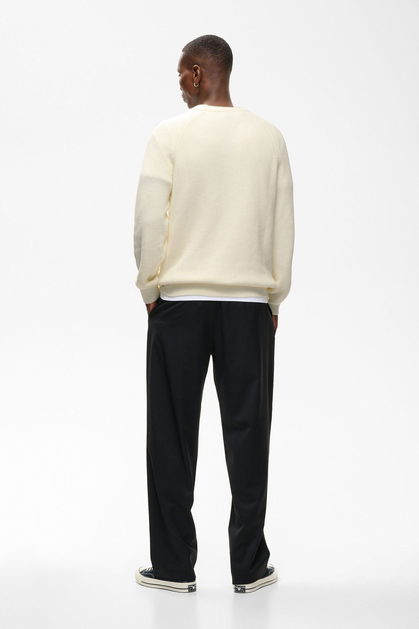 Hellson peysa off white