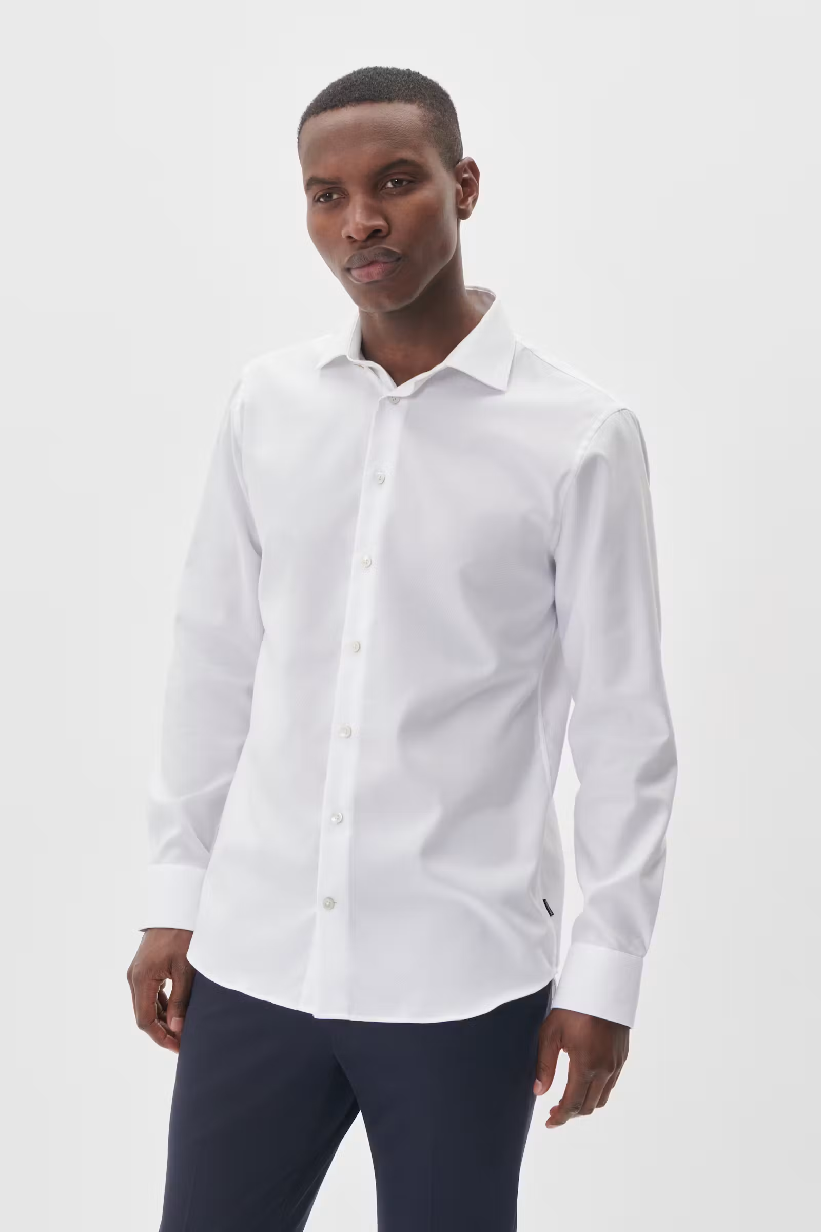 Marc Lux Oxford skyrta - hvít