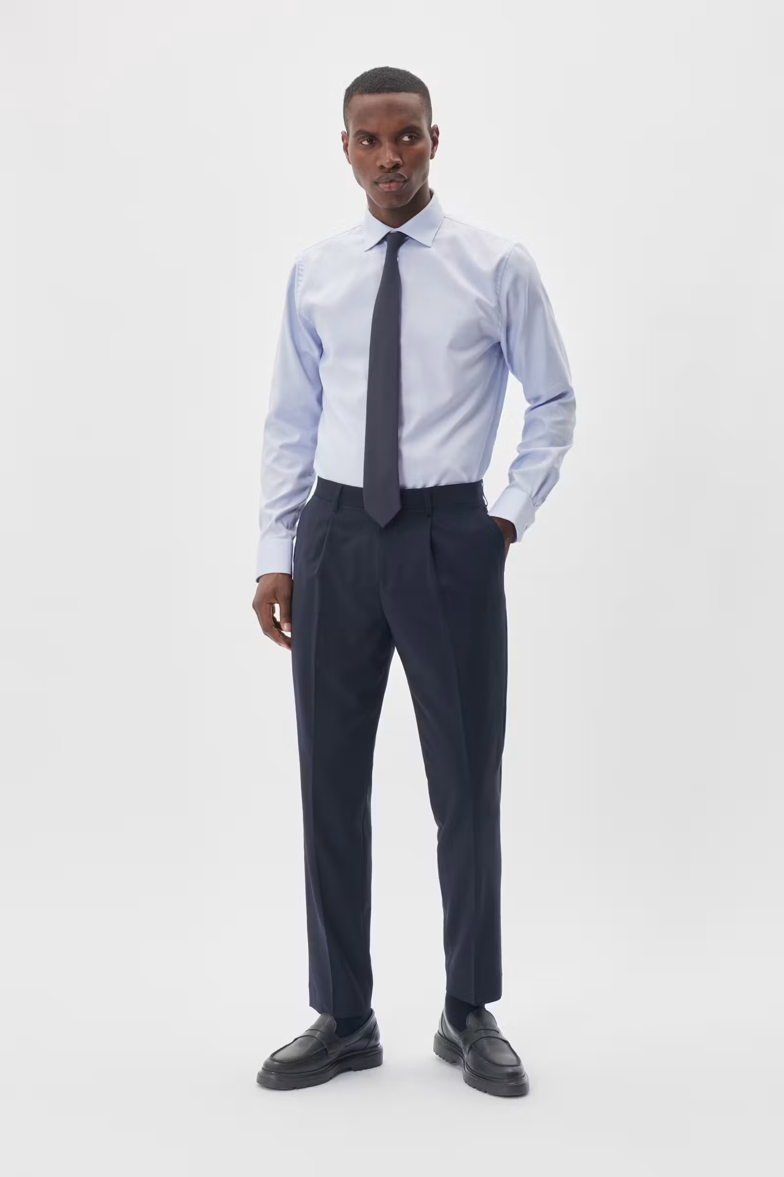 Marc Lux Oxford skyrta - ljósblá